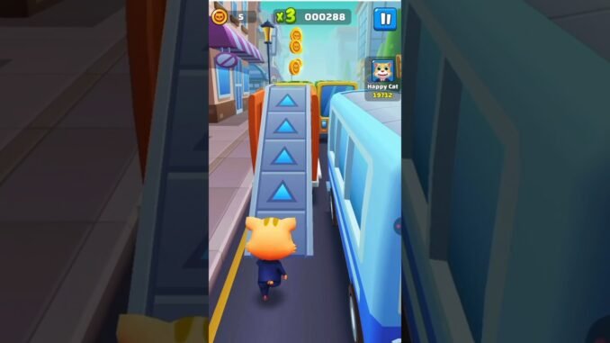 Happy Cat Ka Sabse Crazy Run 😱🔥 | Unlimited Coins Challenge #gaming