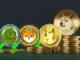 Meme coins SHIB PEPE