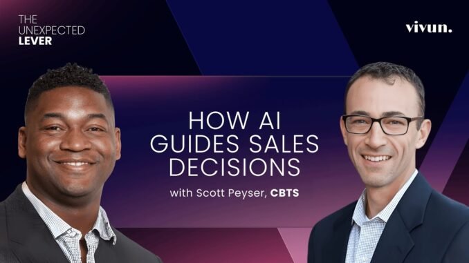 How AI Guides Sales Decisions with Scott Peyser, CBTS