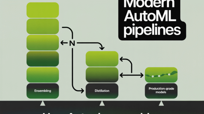 How AutoGluon Enables Modern AutoML Pipelines for Production-Grade Tabular Models with Ensembling and Distillation