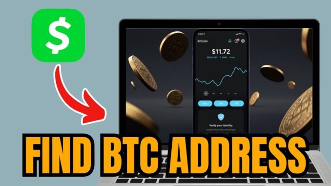 How To Find Your BTC Wallet Address On Cash App - Full Guide (2026)