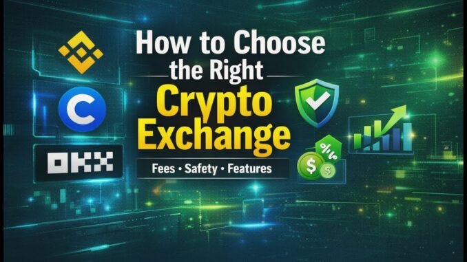 How to Choose the Right Crypto Exchange in 2026 | Best Low-Fee Crypto Exchanges Explained