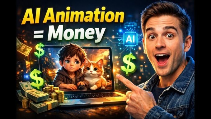How to Earn Money Creating Animation Videos Using Grok AI (Beginner Guide)