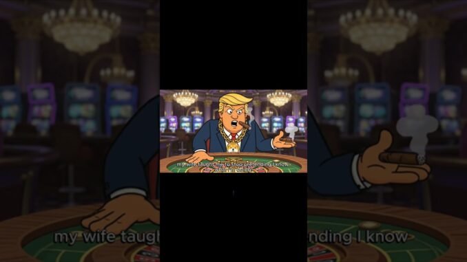 How to Lose Money Like a Billionaire 💰🔥 #Trump #Bitcoin #Dogecoin #Crypto #Funny #Humor #Shorts #AI