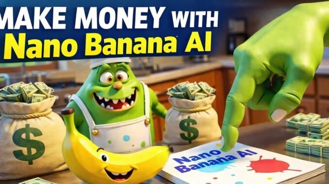 How to Make Money with Nano Banana AI (Beginner Friendly) | N Is for NanoBanana
