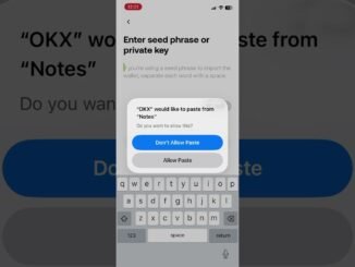 How to get free Crypto 217K $ in Okx wallet for beginners 2025 #crypto #bitcoin #viral #shortvideo