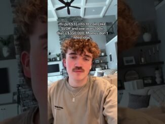 I Put In $35 Into 10 Coins and Made.. #shorts #crypto