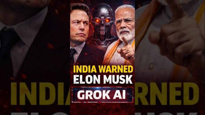 India Issues 72 Hr Warning To Elon Musk’s Grok AI | Full Reality EXPOSED