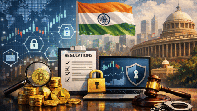 India tightens crypto oversight as exchanges move under FIU monitoring