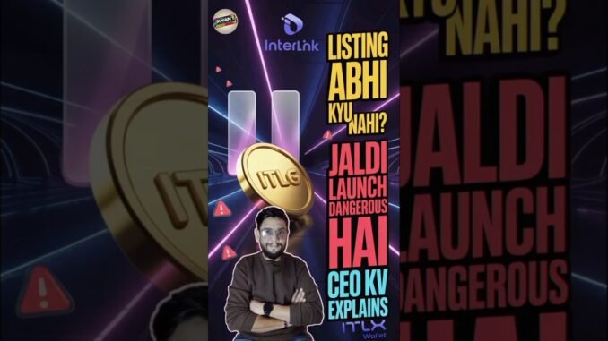 InterLink Listing Late Kyun Hai? Asli Reason Jaaniye | KV Ne Bataya Sach #interlink #crypto #web3