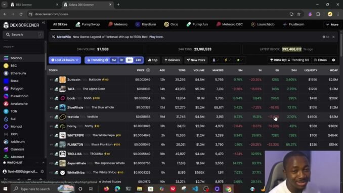 Introduction to Dex Screener