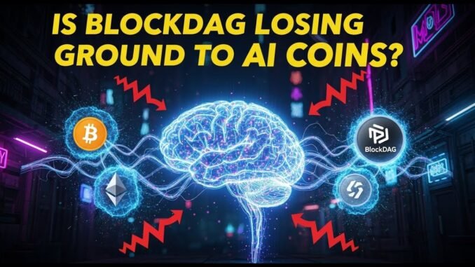 Is BlockDAG Falling Behind AI Coins? #Blockdag #Update 14