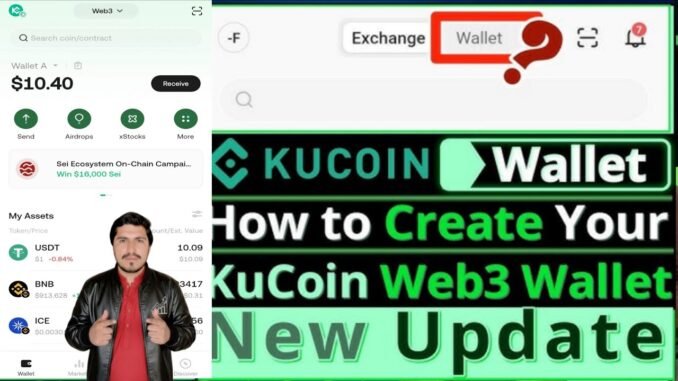 Kucoin Web3 Wallet New Airdrop 2026||Kucoin Wallet Big Airdrop