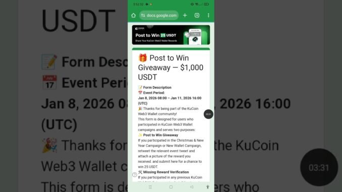Kucoin Web3 Wallet New Offer & 3$-10$ Web3 Offer & Fcfs Limited Offer & Kucoin Web3 Offer