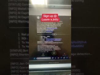 Loom-x Passive crypto income  Ai trading robots trading proof blockchain verified No scam here