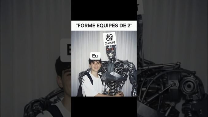 MANDARAM FORMAR DUPLAS… E EU ESCOLHI O CHATGPT 🤖💀 (APELAÇÃO TOTAL)