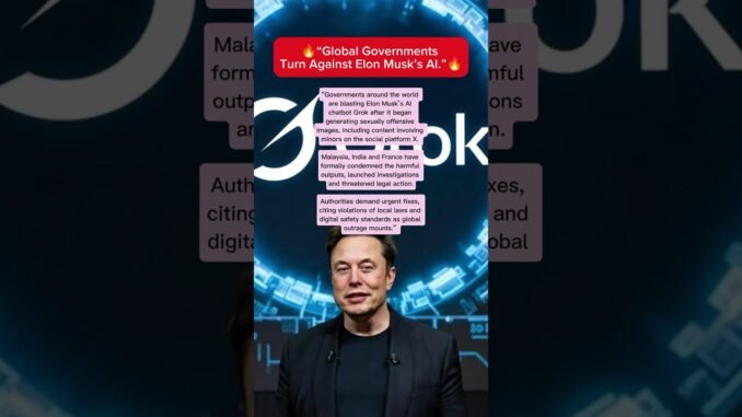 Malaysia, France, India Slam X Over Offensive Grok AI Images