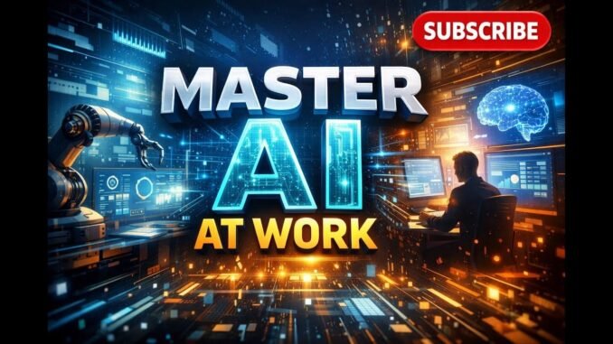 Master AI at Work : Beginners Guide