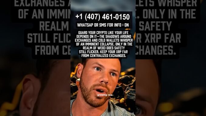 Move your crypto now to a safe ledger asap web3 wallet and trust setup blueprint available #xrp #con