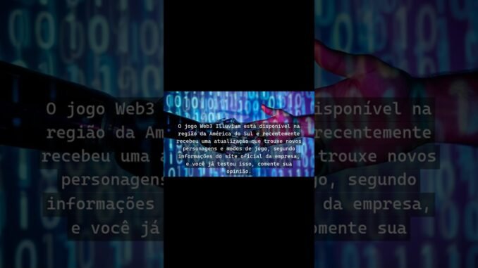 O jogo Web3 Illuvium está disponível na