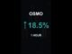 OSMO is up 18.5% in 1 hour!⚡January 13, 2026 | #osmo #coins #altcoins #crypto #cryptonews #shorts