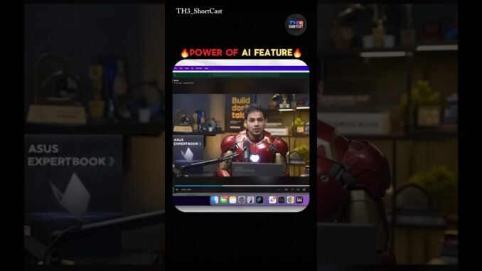 🔥POWER OF AI🔥| Video 💫Generate For AI | Raj Shamani And Vaibhav Sisinty | #th3_shortcast | #shorts