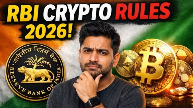 RBI Crypto New Rules 2026 | Indian Investors Complete Guide Hindi