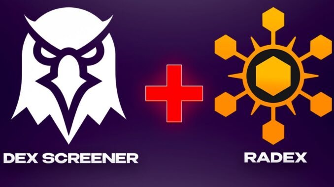 Radex расширение для быстрой торговли на Dexscreener