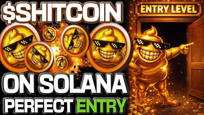 $SHITCOIN ON SOLANA AT A PERFECT ENTRY LEVEL!!!