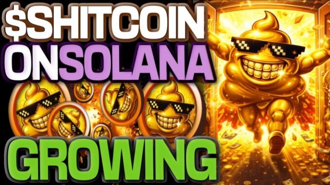 $SHITCOIN ON SOLANA IS GROWING EVERYDAY!!! BULLISH COIN!!!