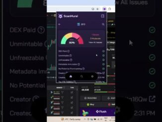 Scan the crypto token before buying! #dexscreener #cryptocurrency