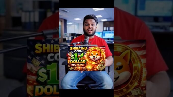 Shiba inu 1 Dollar Big News 😲 Shiba inu coin news today #shorts
