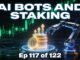 Smart Money Challenge Ep 117 of 122 How AI Bots and Staking Can Grow a Crypto Portfolio