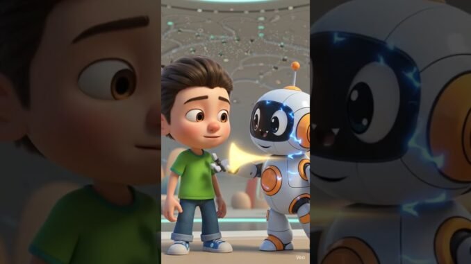 Speaking Calmly Feels Easier When AI Guides Clarity #shorts #shortsfeed #cartoon