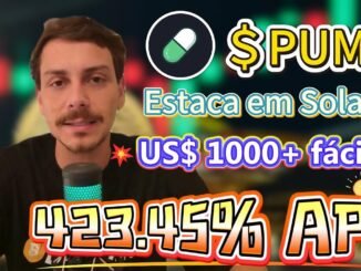 Stake PUMP coin — descubra Pumpfun Solana com 423.45% APY alto
