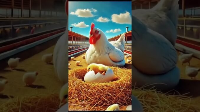 THE HEARTOUCHING STORY OF A HENN😭😭#ai #shorts #viral #funny #sad #new #news #cartoon #comedy