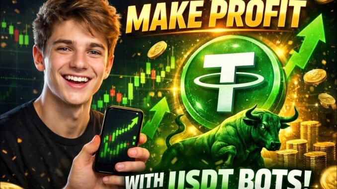 THIS IS HOW I MADE $351 TRADING USDT ON BINANCE  USING AI AUTOMATED BOTS ON LATENCY BEAST WEBSITE🔥