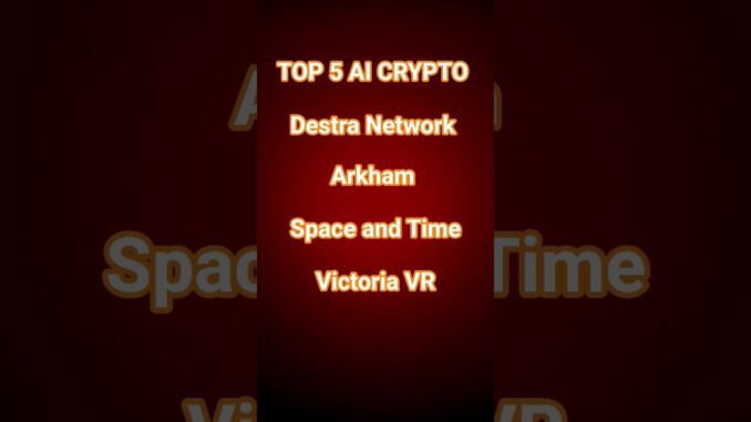 TOP 5 AI Crypto #crypto