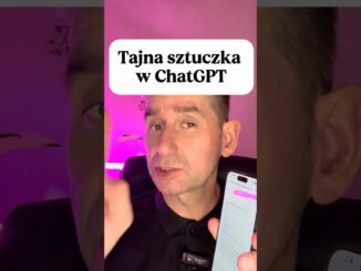 🌟Tajna sztuczka w ChatGPT  🌟