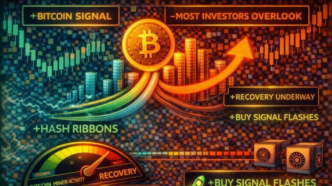 The Bitcoin Signal Most Investors Overlook: Hash Ribbons Explain What’s The Bitcoin Signal Most Investors Overlook: Hash Ribbons Explain What’s Happening