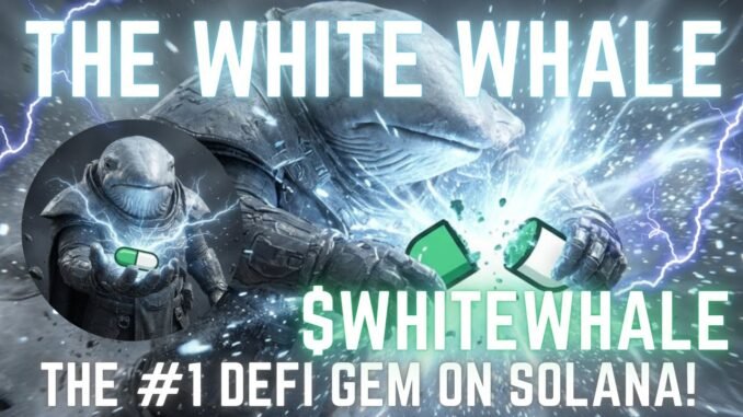 The White Whale | New DeFi Gem on Pumpfun Solana $WHITEWHALE