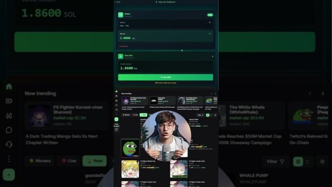 This Pump.fun Sniper Bot Turned 2 SOL Into 50 SOL #SniperBot #PumpFunSniperBot #PumpFun