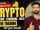 Today Live Crypto & Forex Trading | Btc Live Trading | gold Live Trading 07 janu 2026 | #BTC #Gold