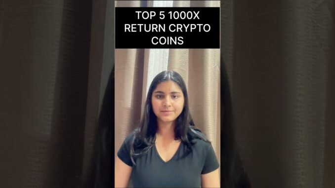 Top 5 High returns crypto coins for 2026 .#shorts #crypto #money