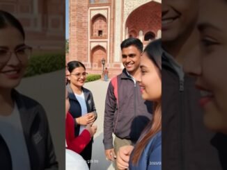 Tour guide 🦮 #animation #ai #edit #tajmahal #shorts