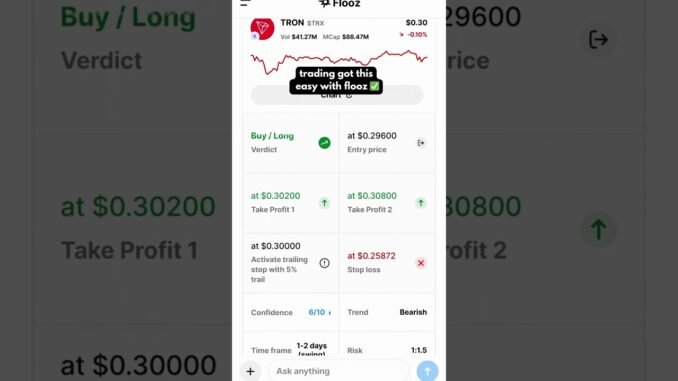 Trading Got This Easy With Flooz |#viralityflooz #tradingtools #trending #viral #fyp #trend