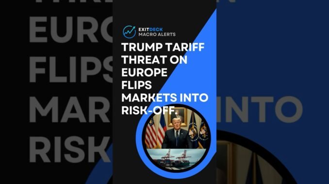 Trump’s New Tariff Threat Just Hit Bitcoin | BTC $92K, Gold At Highs #crypto #bitcoin #cryptonews