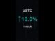 USTC is up 10.0% in 1 hour!⚡January 10, 2026 | #ustc #coins #altcoins #crypto #cryptonews #shorts