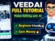Veed AI Full Tutorial in Hindi | AI Video Editing for Beginners | Earn Money Online