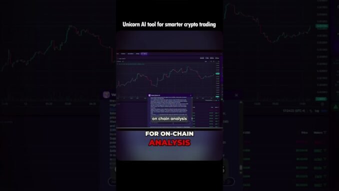 Velvet’s Unicorn AI Tool Is Changing Crypto Trading @velvetcapital #shorts